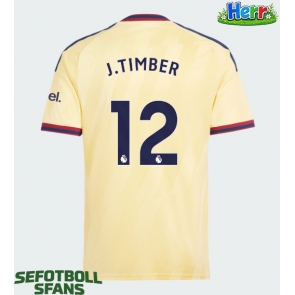 Arsenal Jurrien Timber #12 Tredje Tröja 2026-27 Kortärmad